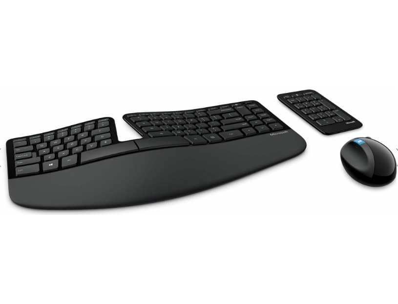 Bezdrátová klávesnice a myš Microsoft Sculpt 