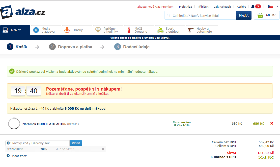 Pánský náramek MORELLATO Ematite AHT06