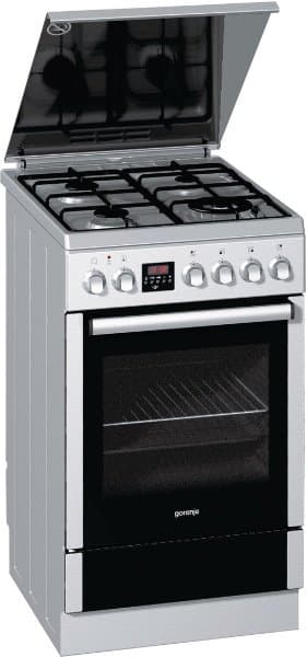 Kombinovaný sporák Gorenje, nerez