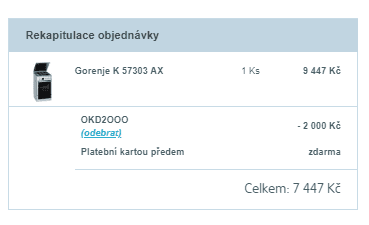 Kombinovaný sporák Gorenje, nerez