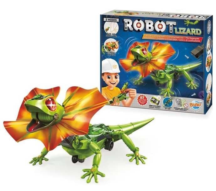 Robotická ještěrka Buki, stavebnice + robot