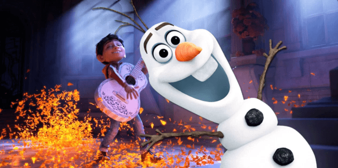2 vstupenky na filmy Coco + Ledové království