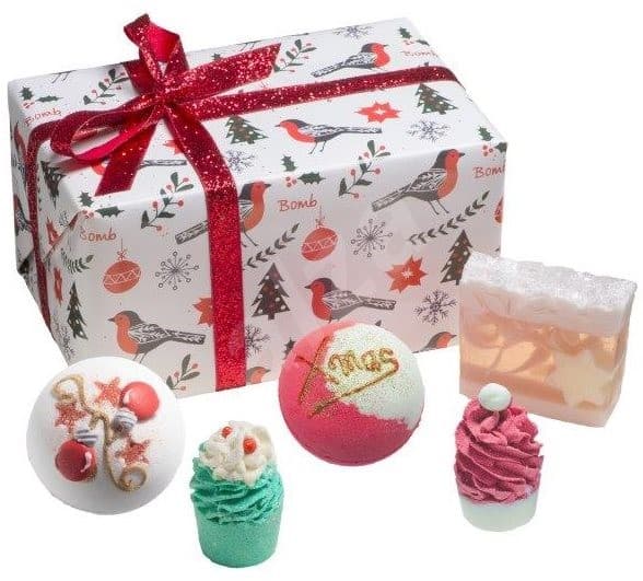 Dárková sada Bomb Cosmetics Vánoční červenka