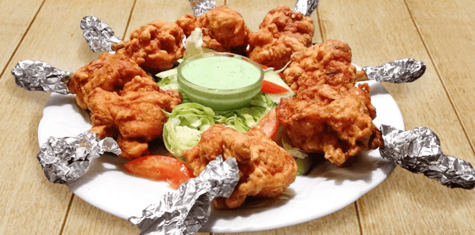 10× „Chicken lollipop“ a 0,5l nápoj pro 2