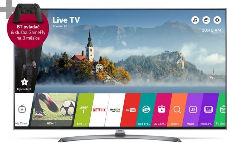 Ultra HD TV, HDR, Smart, 123 cm, LG