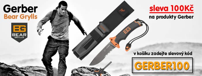 GERBER100 = 100 Kč sleva na Gerber