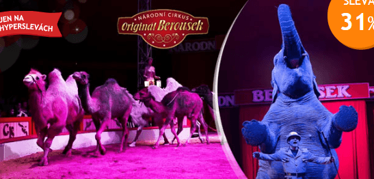 Národní CIRKUS Originál Berousek - vstupenky