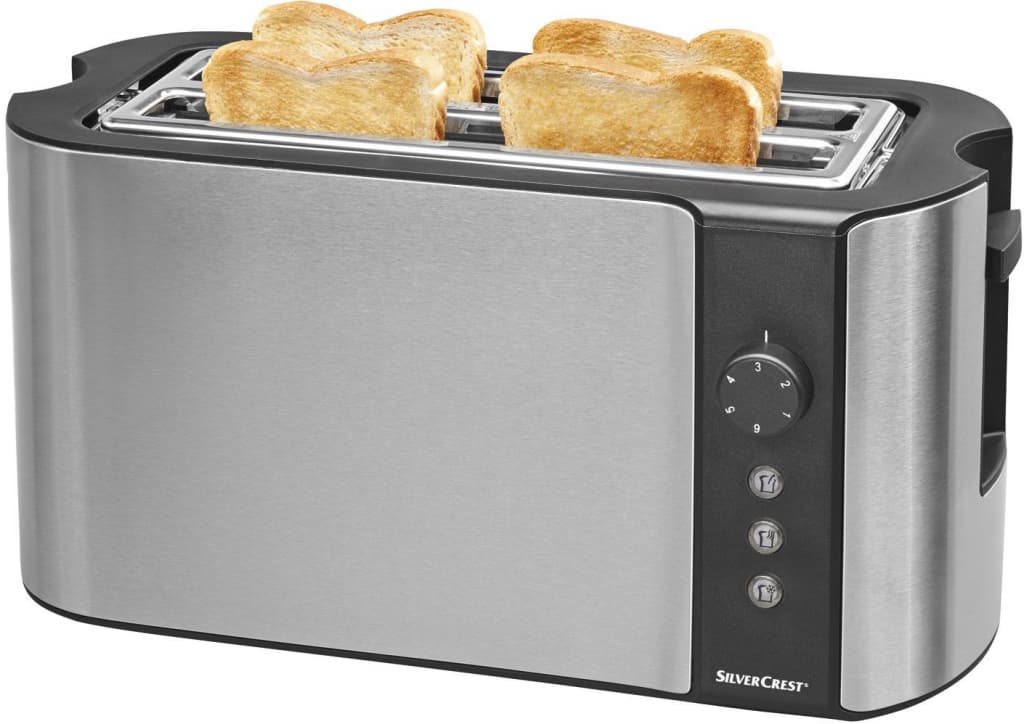 Topinkovač Silvercrest, 4 toasty