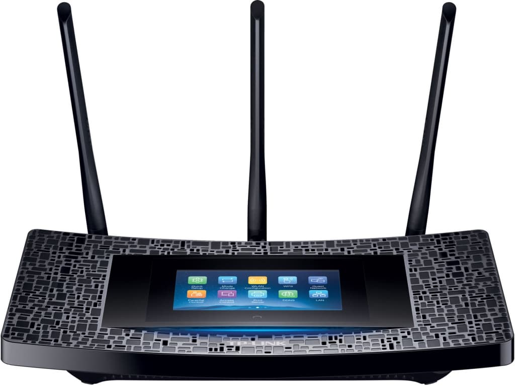 Router TP Link Touch P5, dotykový displej