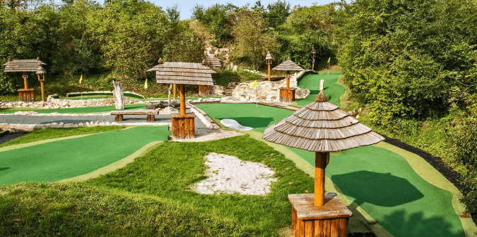 Celodenní vstupy na putting golf 