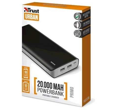 Powerbanka Trust Primo, 20000 mAh