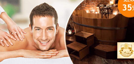 Wellness hýčkání pro muže v délce 120 minut