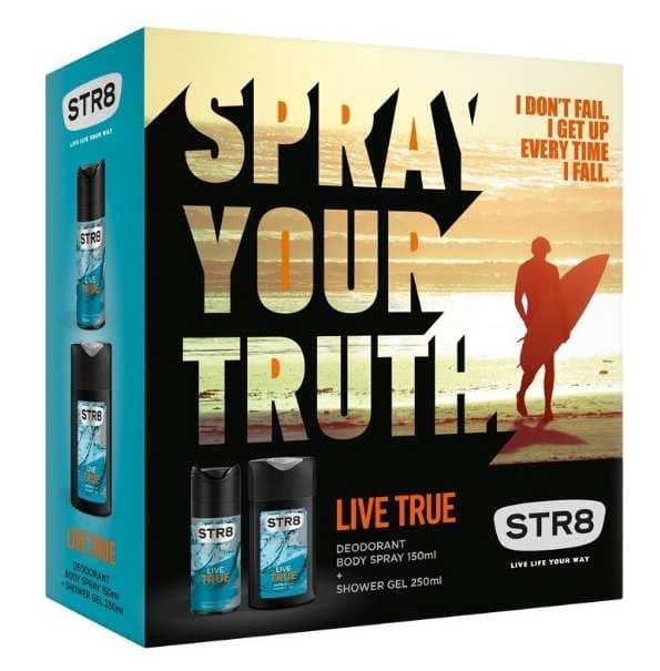 Dárková sada STR8 Live True - 