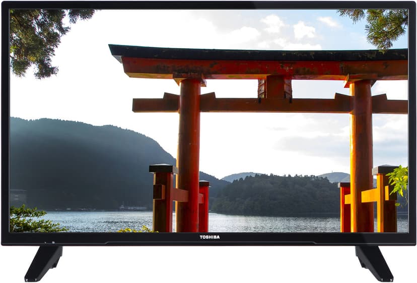 HD ready LCD TV, DVD, 81cm, T2, Toshiba