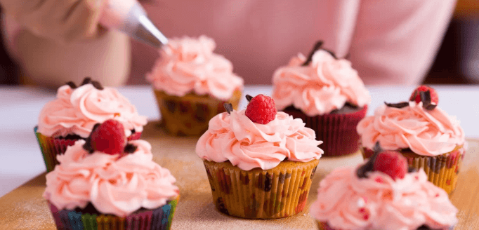 Kurz výroby cupcakes pro 1 osobu