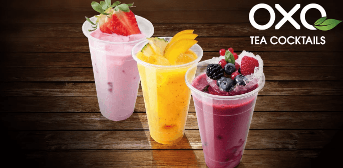 Čajový koktejl Fruit Tea od OXO TEA COCKTAILS