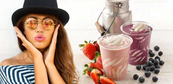1× 350 ml koktejl s frozen yogurtem