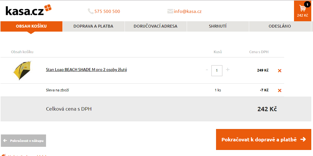 Plážový přístřešek LOAP BEACH SHADE