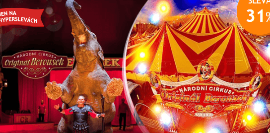 Národní CIRKUS Originál Berousek - vstupenky
