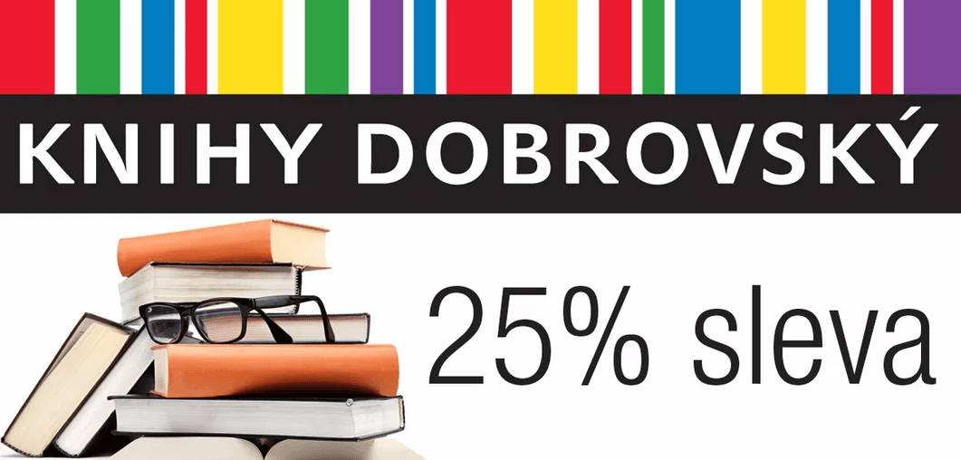 25% sleva na nákup v knihkupectví Dobrovský