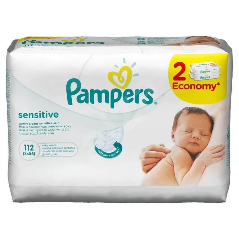 Vlhčené ubrousky PAMPERS - 112 kusů