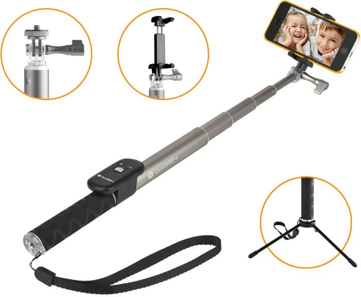 Selfie tyč GoGEN 4 teleskopická, BT