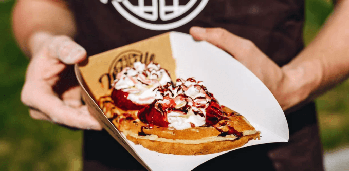Waffle + nápoj dle výběru