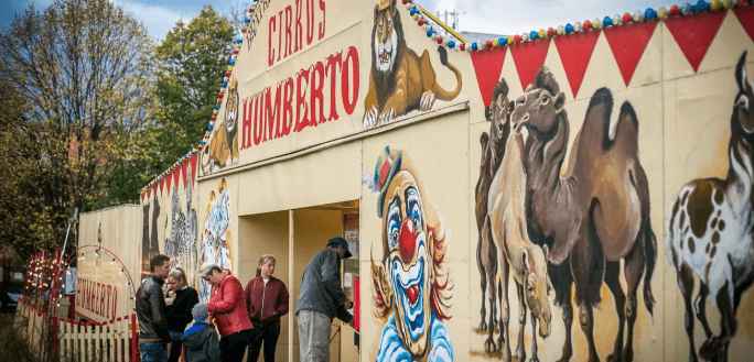 Cirkus Humberto vstupenka
