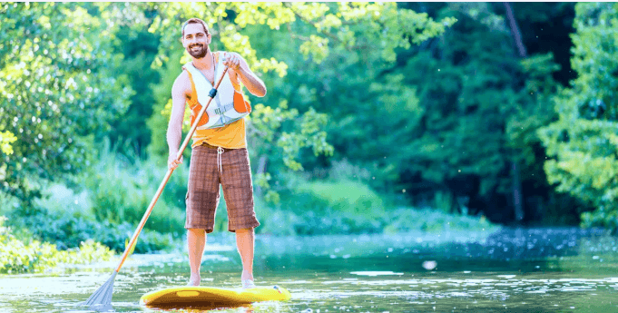 Sjezd řeky na paddleboardu pro 1 osobu