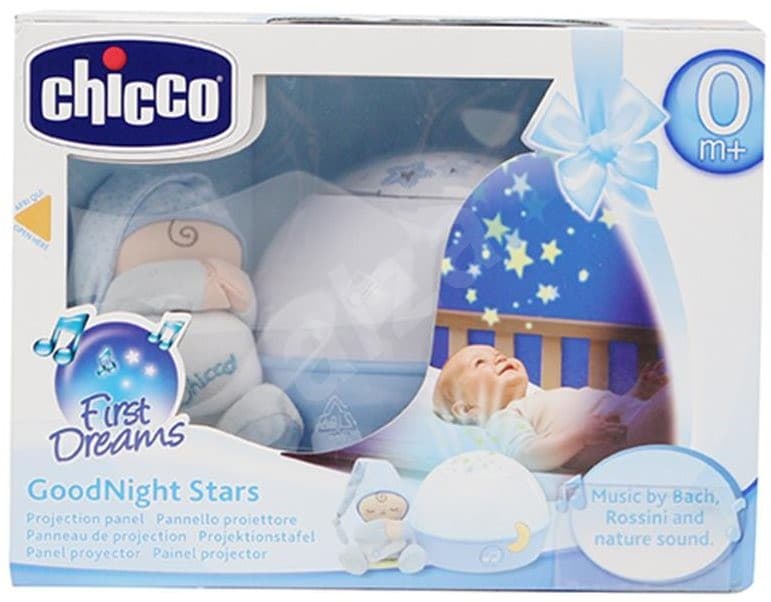 Projektor a noční lampička Chicco + panenka