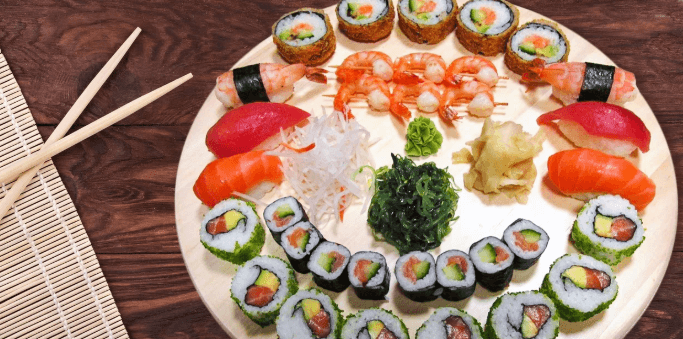 Sushi set se 33 kousky