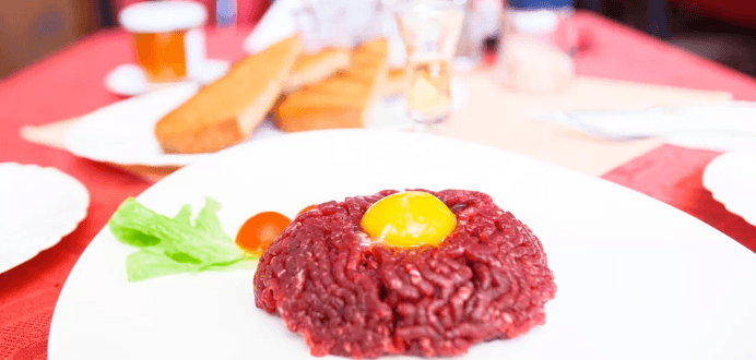 Tatarský biftek z pravé svíčkové, 200 g