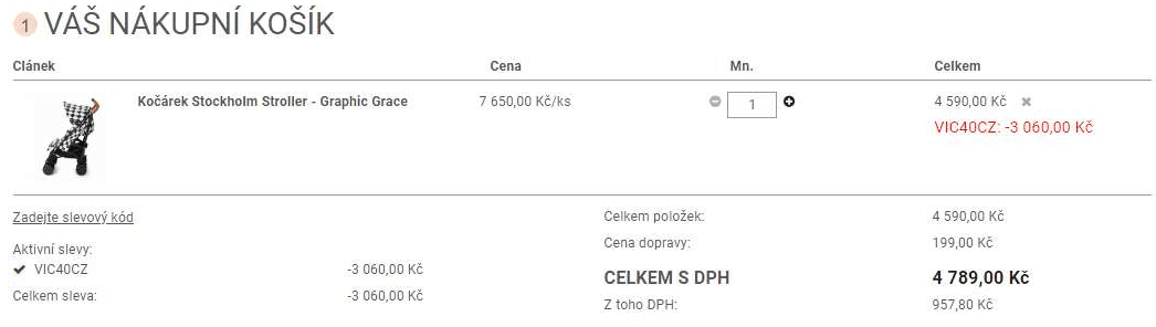 Sleva 40% v eshopu Elodie Details