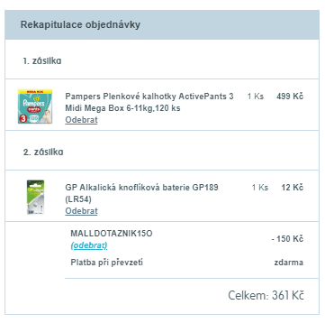 Plenky Pampers Pants 3 (6-11 kg), 120ks