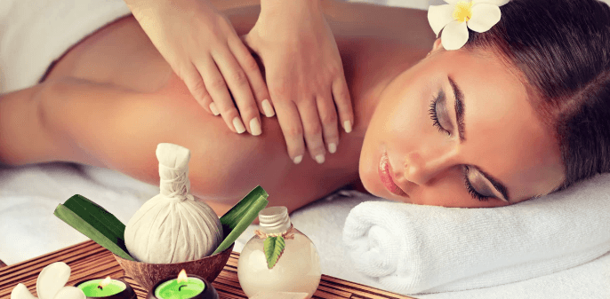 Relaxační aroma masáž s peelingem a zábalem