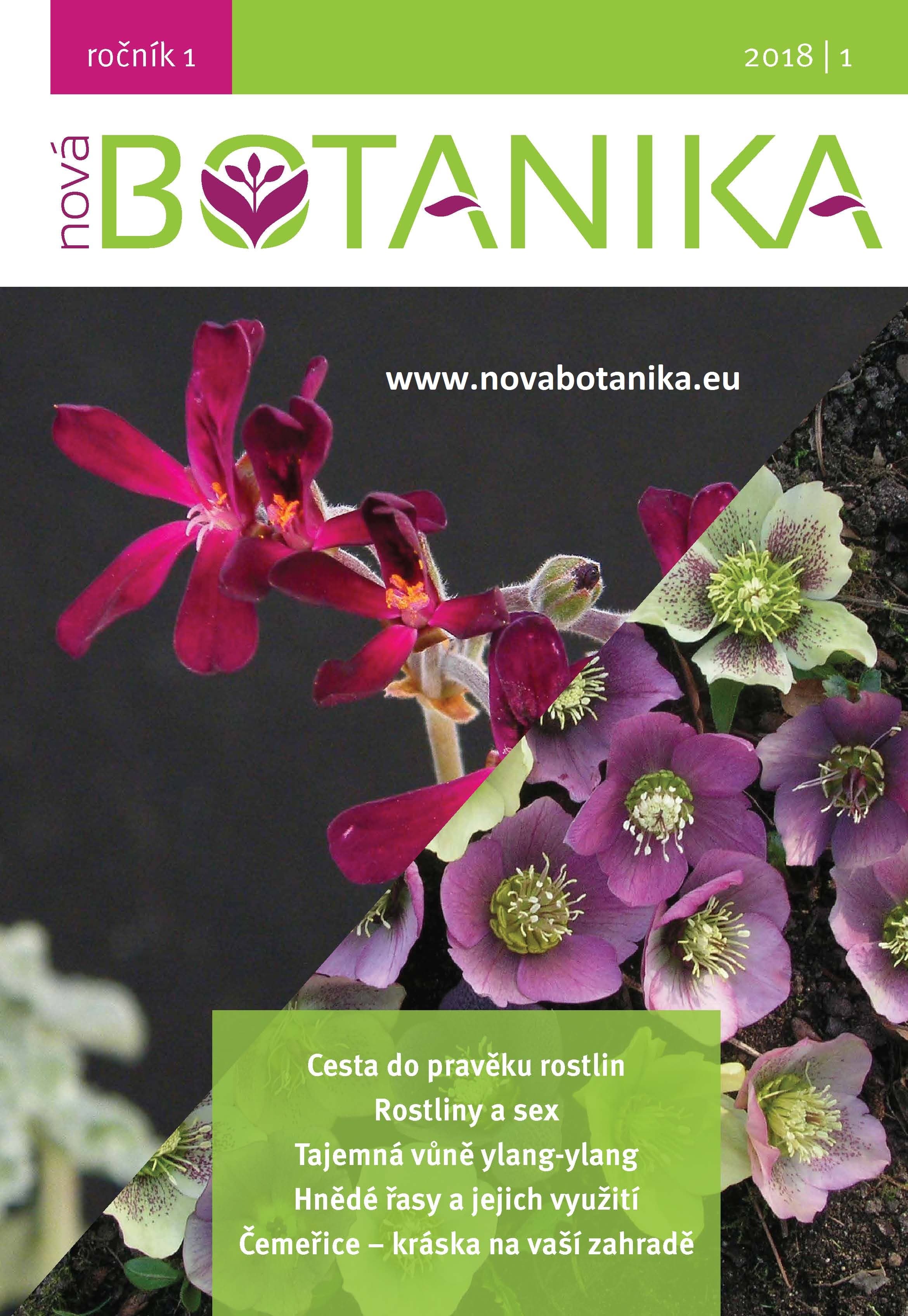 Nová Botanika - první číslo