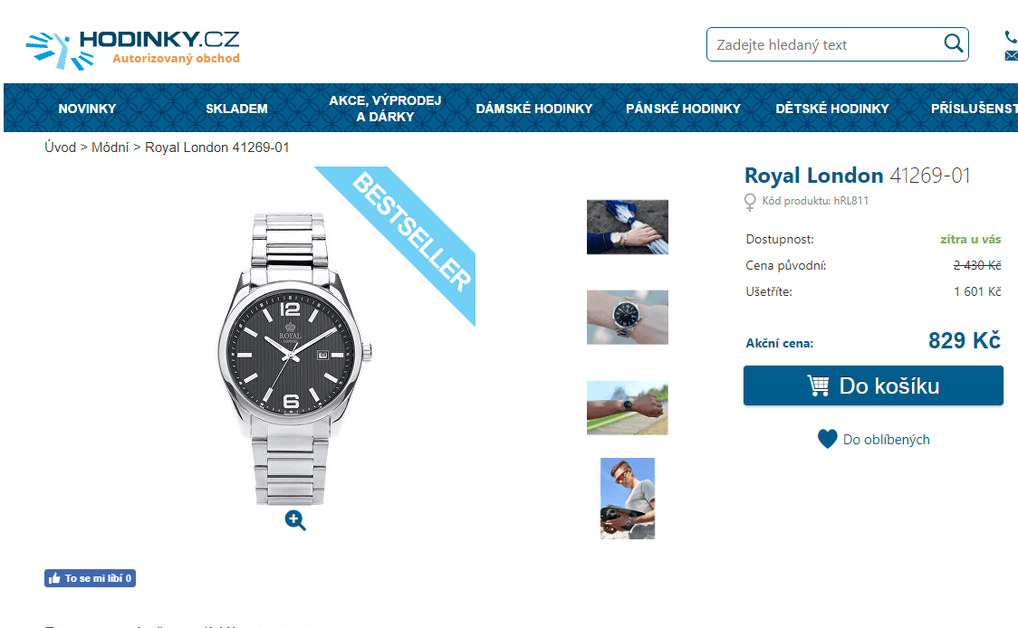 Pánské hodinky Royal London