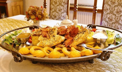 Rudolfovo plato plné dobrot pro opravdové jedlíky