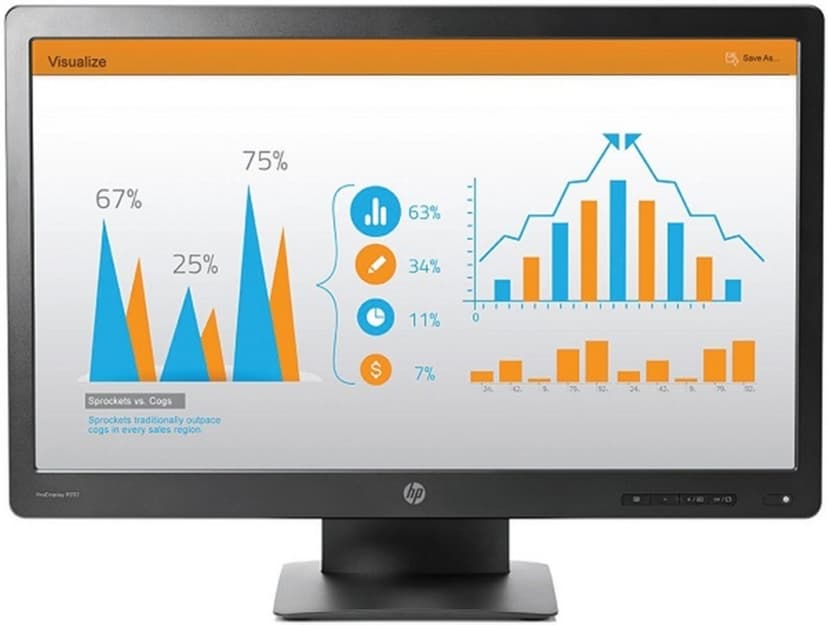 PC monitor HP Pro Display, 23", full HD