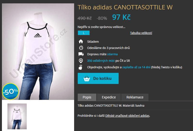 Sleva 50% na vše z kategorie Děti