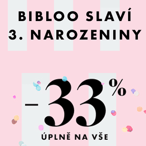 Bibloo.cz - slevový kód -33% na vše