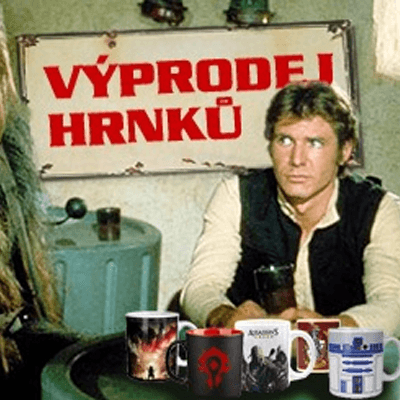 Výprodej fanouškovských hrnků