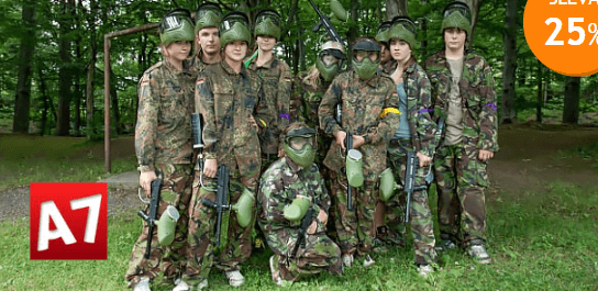 Paintballový tábor pro děti