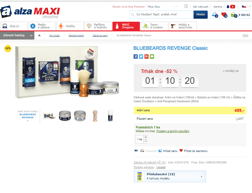 Sada Bluebeards Revenge Classic