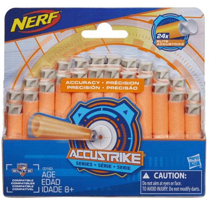 Nerf Accustrike náhradní šipky 24 ks