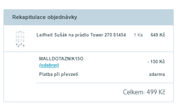 Sušák na prádlo Leifheit Tower