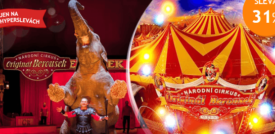 CIRKUS Originál Berousek - vstupenka