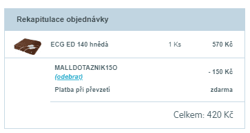 Vyhřívací deka ECG ED 140