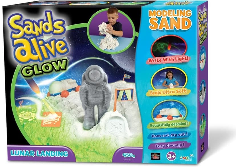 Sands Alive Glow set Přistání na měsíci