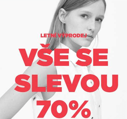 Extra sleva 70% v Mango Outletu